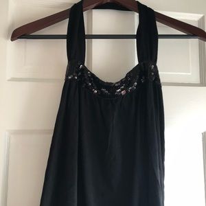 H&M black bubble top sequence